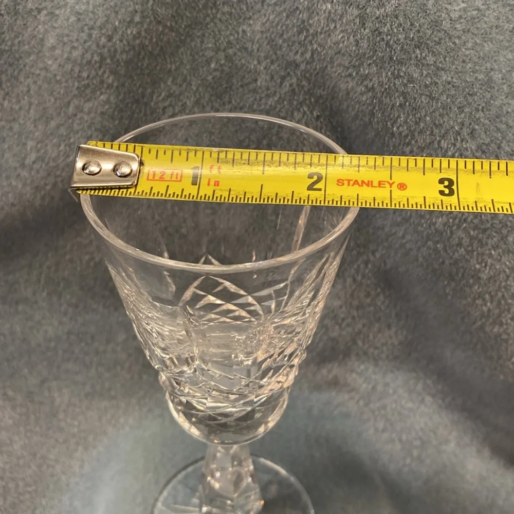Elegant Waterford Crystal Sherry Glass Kenmare Pattern